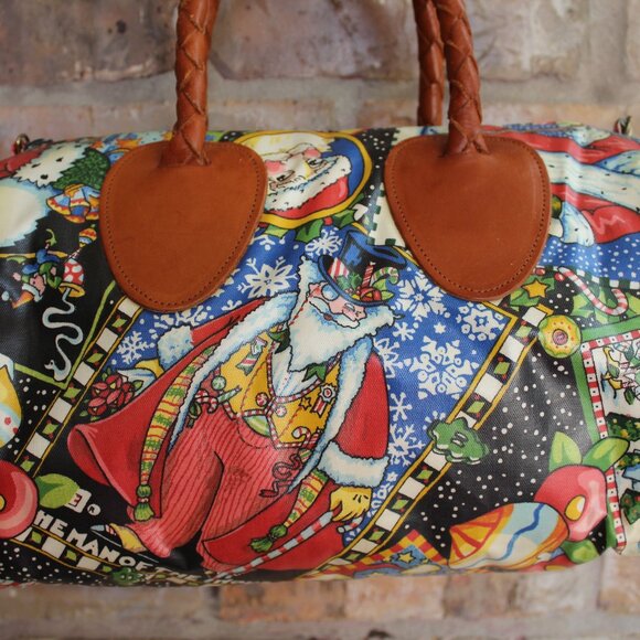 Mary Englebrit Vintage MAN OF THE HOUR Christmas Purse by Nordic House Designs - Picture 3 of 12